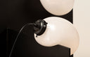 Close-up of the light bulb hardware on the Bloop Floor Lamp